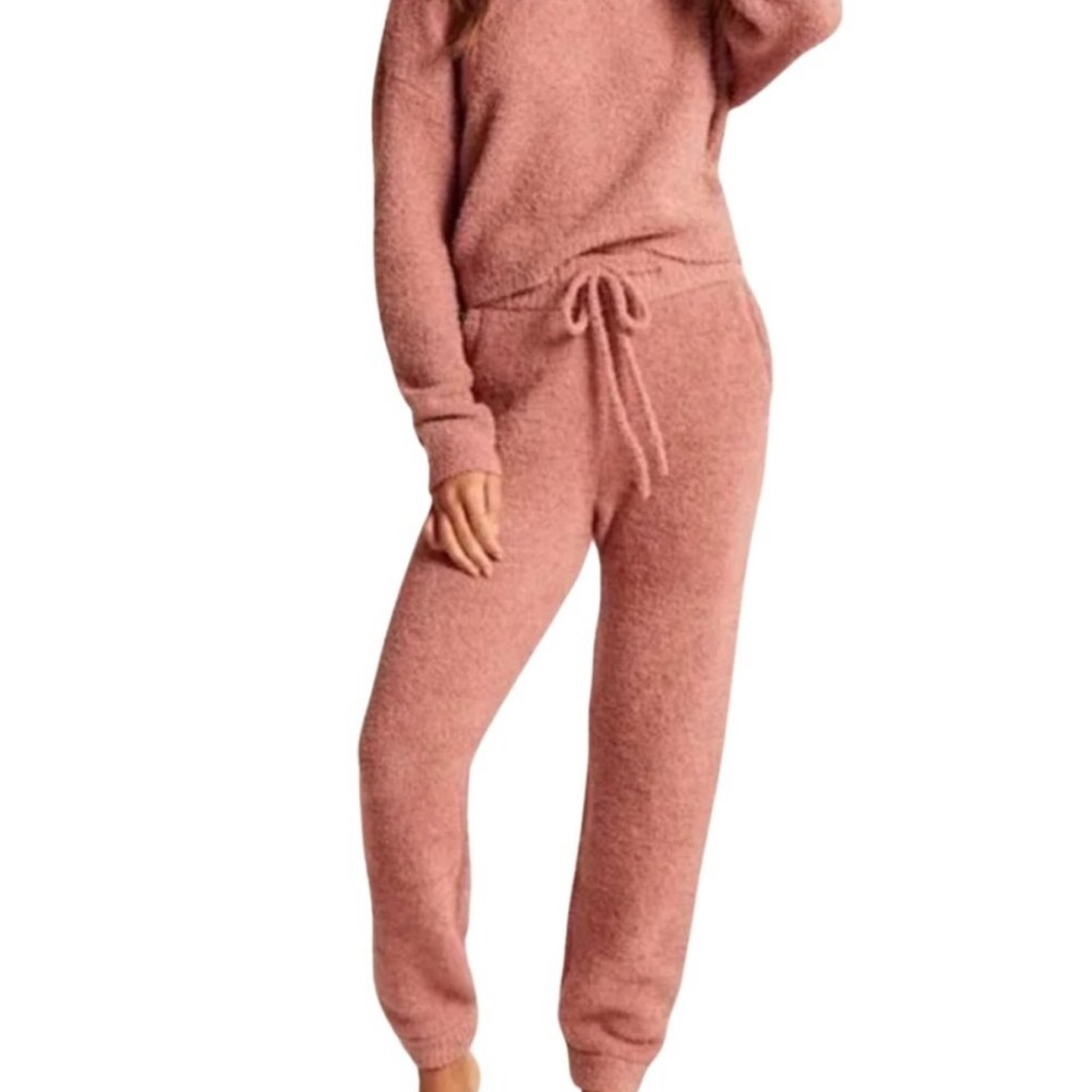 Abercrombie & Fitch Soft A & F Collection,  Mauve Fleece Lounge Pants, size XL